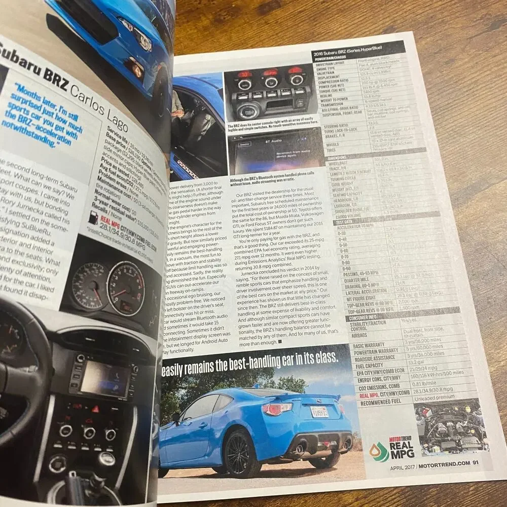 Motor Trend Magazine April 2017